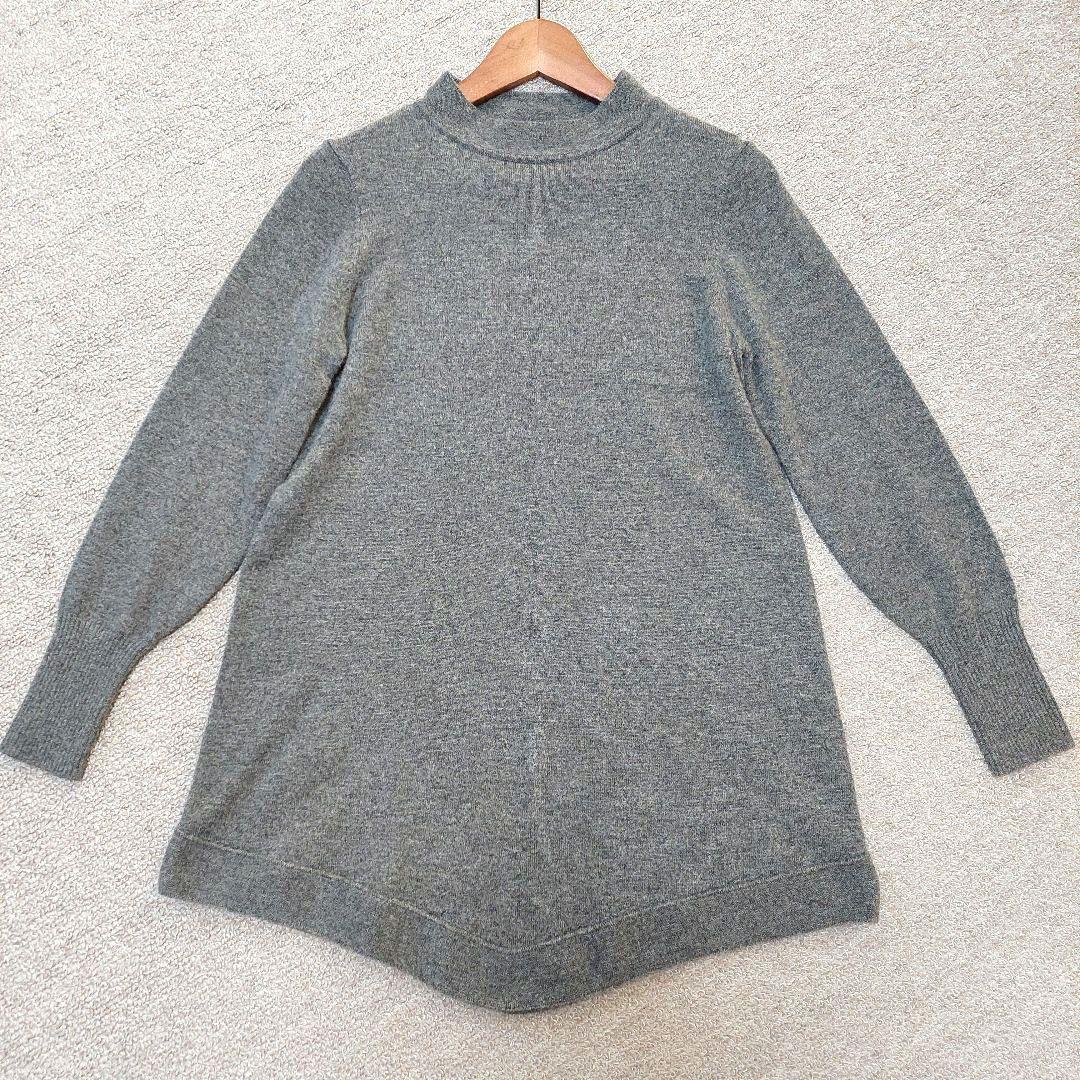 セオリーリュクス　カシミヤ100％ハイネック ニットチュニック　38 極美品✨
