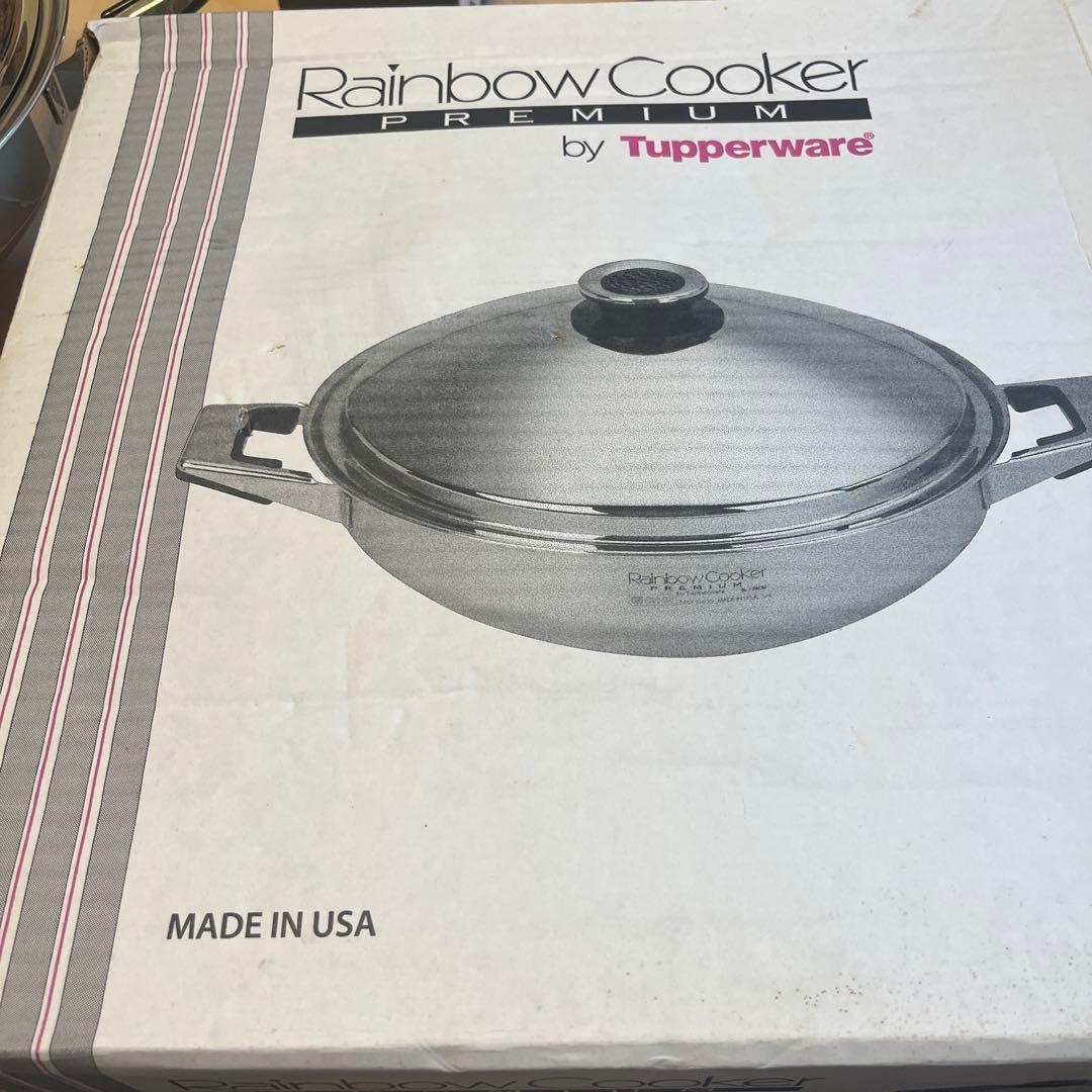 タッパーウエア 28センチステンレス製 両手鍋 料理用