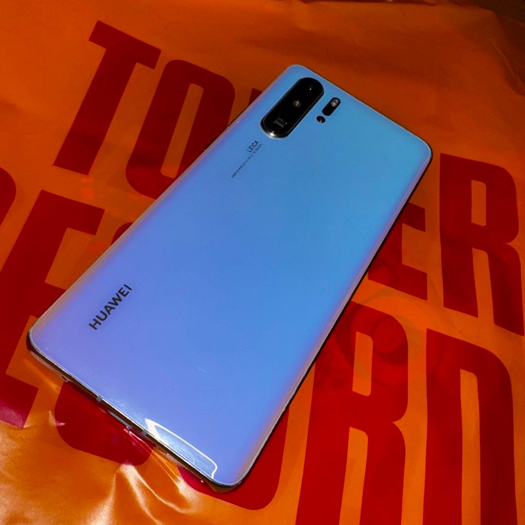 docomo HUAWEI P30 Pro HW-02L ブリージングクリスタル