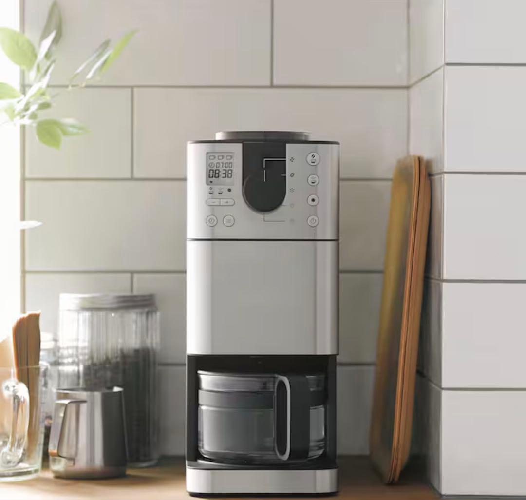 【新品・未使用】無印良品 豆から挽けるコーヒーメーカー MJ-CM1