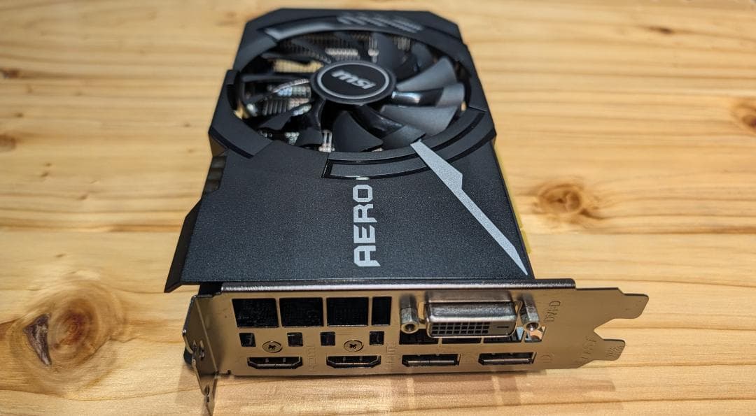 ★【良品】MSI GeForce GTX 1060 AERO ITX 6G OC