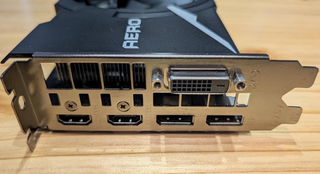 ★【良品】MSI GeForce GTX 1060 AERO ITX 6G OC