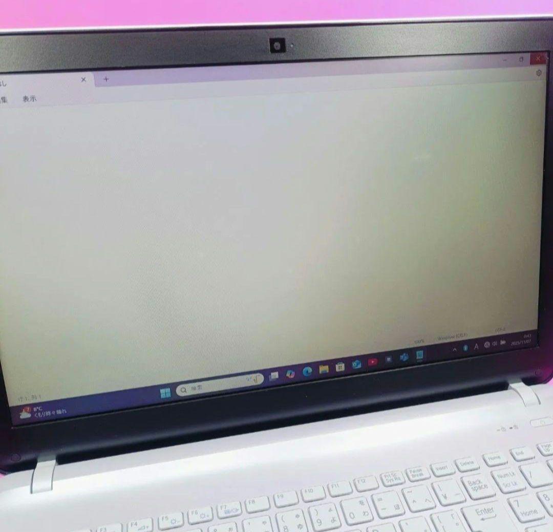 高速SSD500✨8GB✨7世代✨オフィス✨人気VAIO✨カメラ付ノートパソコン