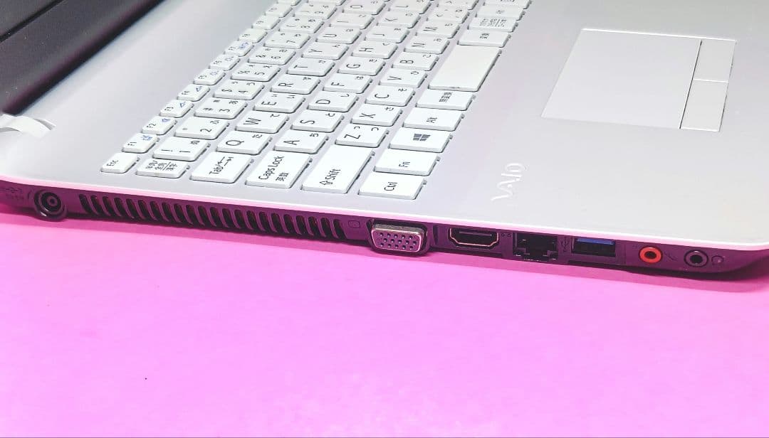 高速SSD500✨8GB✨7世代✨オフィス✨人気VAIO✨カメラ付ノートパソコン