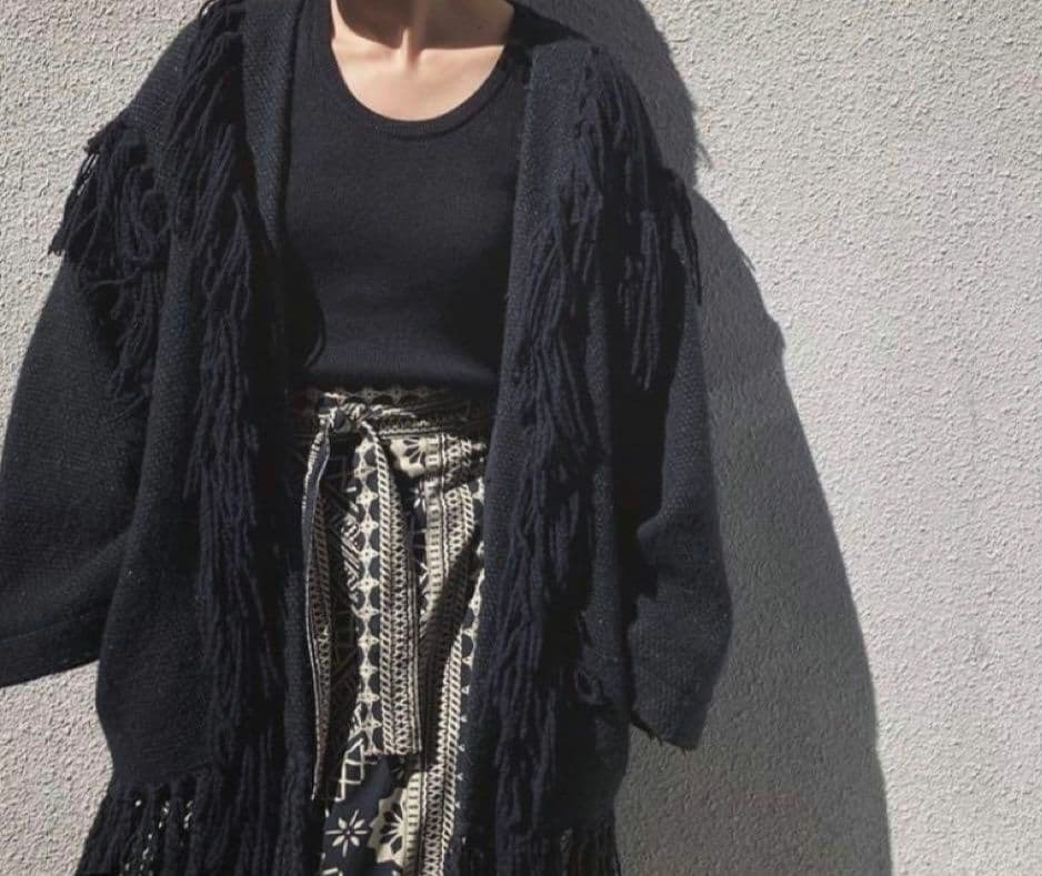 m*u様 NOWOSフリンジコート