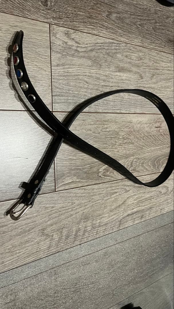 COMME des GARCOMS HOMME PLUS カラースタッズベルト