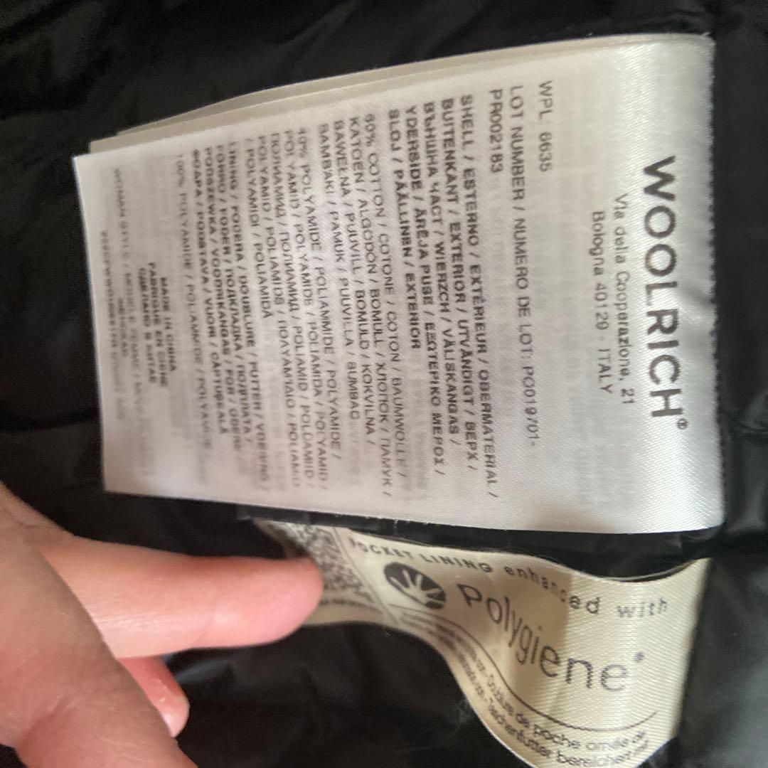 ウールリッチ★ボウブリッジ黒Sサイズ美品！週末値下げ！