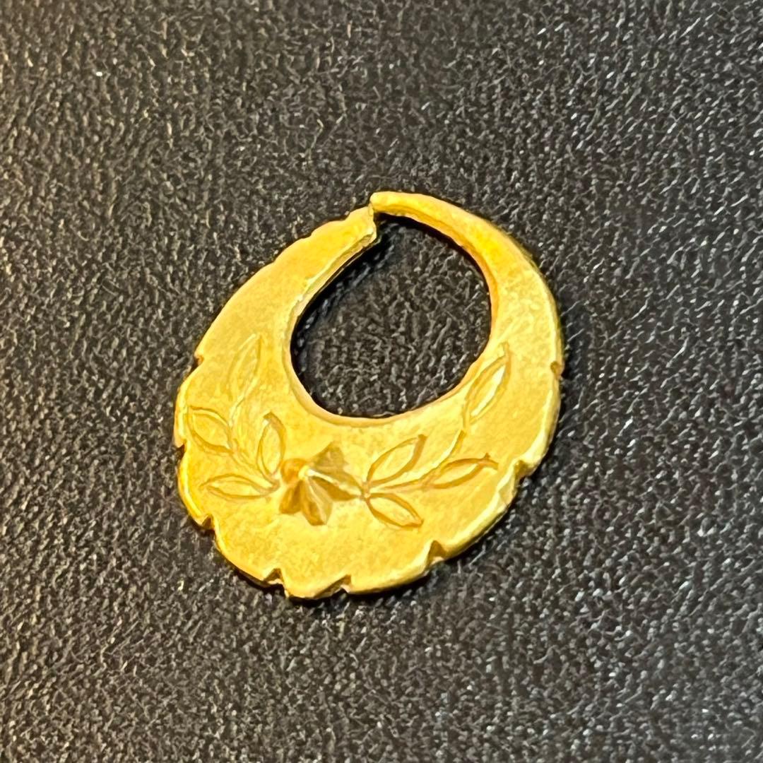 富*虎様 ビンゴブラザーズ　24Kピアス 星×月桂樹 右耳 ゴールド　岩本照Sn