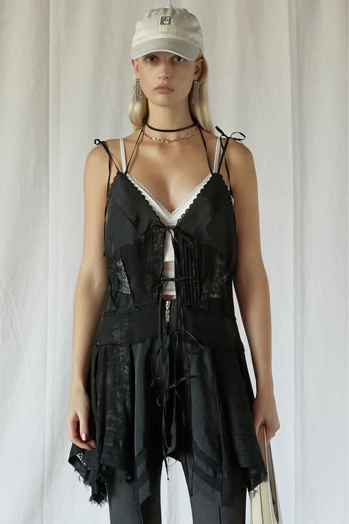 [土日限定割引]PRANKPROJECT キャミ レース ドレス