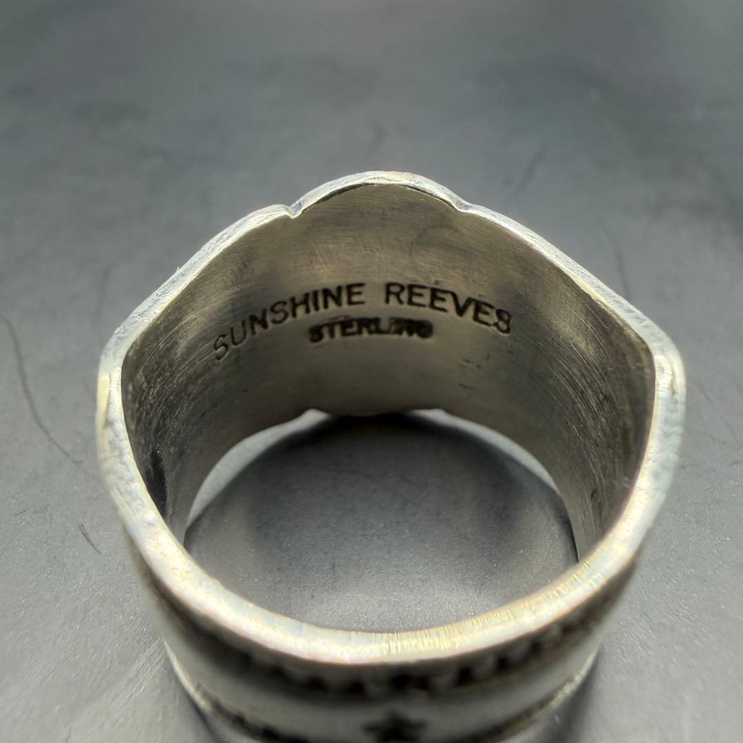 【NAVAJO】SUNSHINE REEVES リング 18号