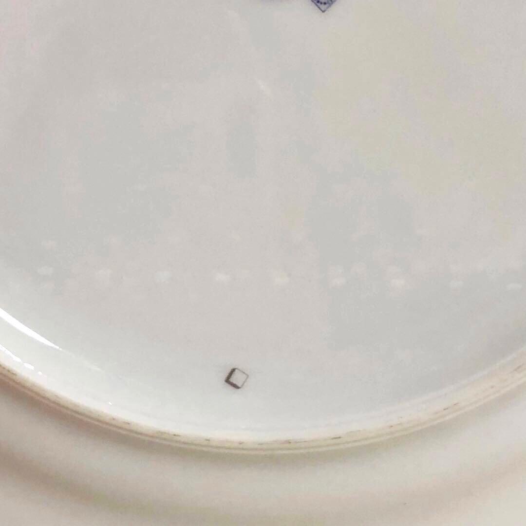 HERMES エルメス　ラウンドプレート　シェーヌダンクル 27cm ①