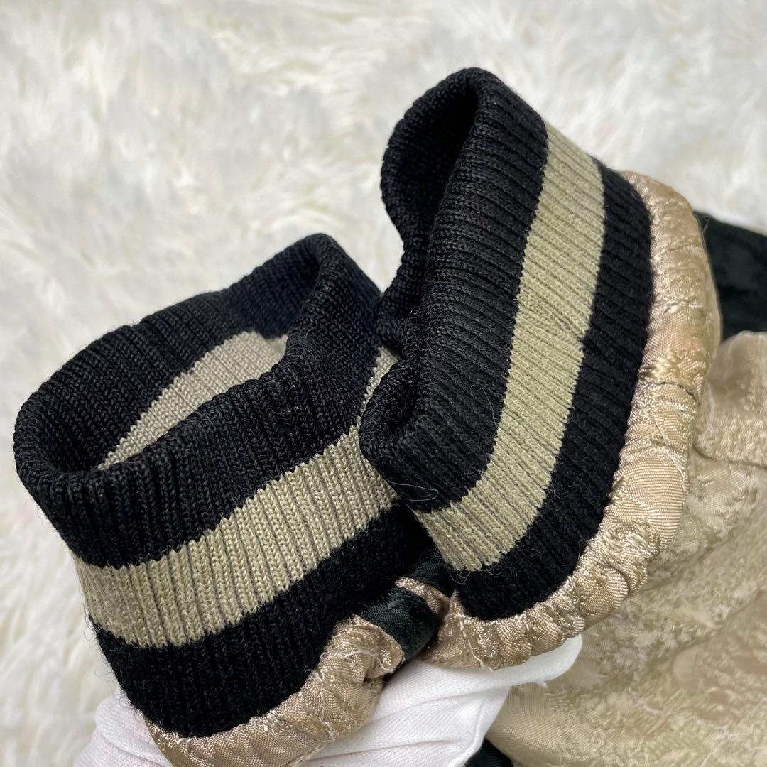 花旅楽団 SCRIPT スクリプト スカジャン リバーシブル 刺繍 和柄