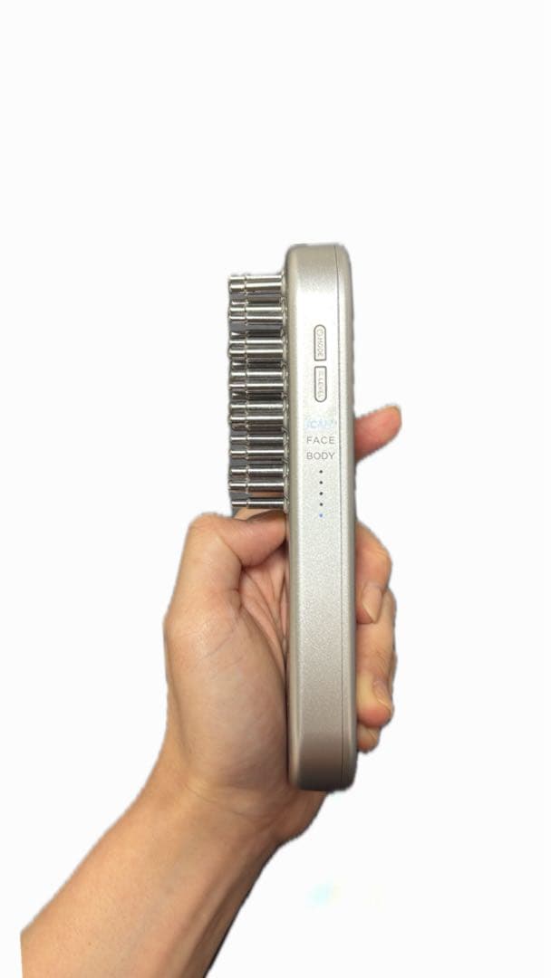 SALONIA EMSリフトブラシ　美顔器　シルバー