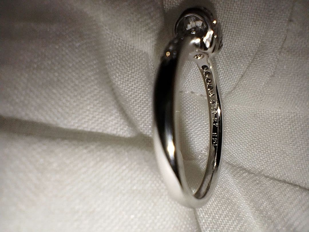 リボン　SILVERリング