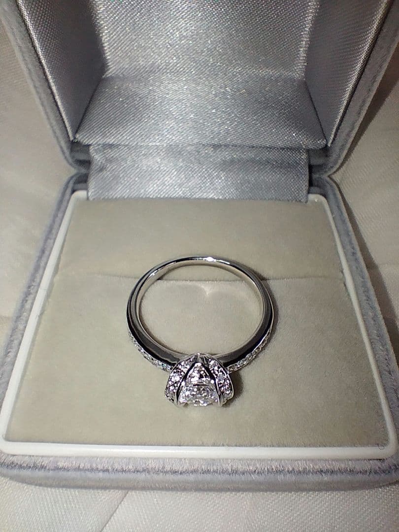 リボン　SILVERリング