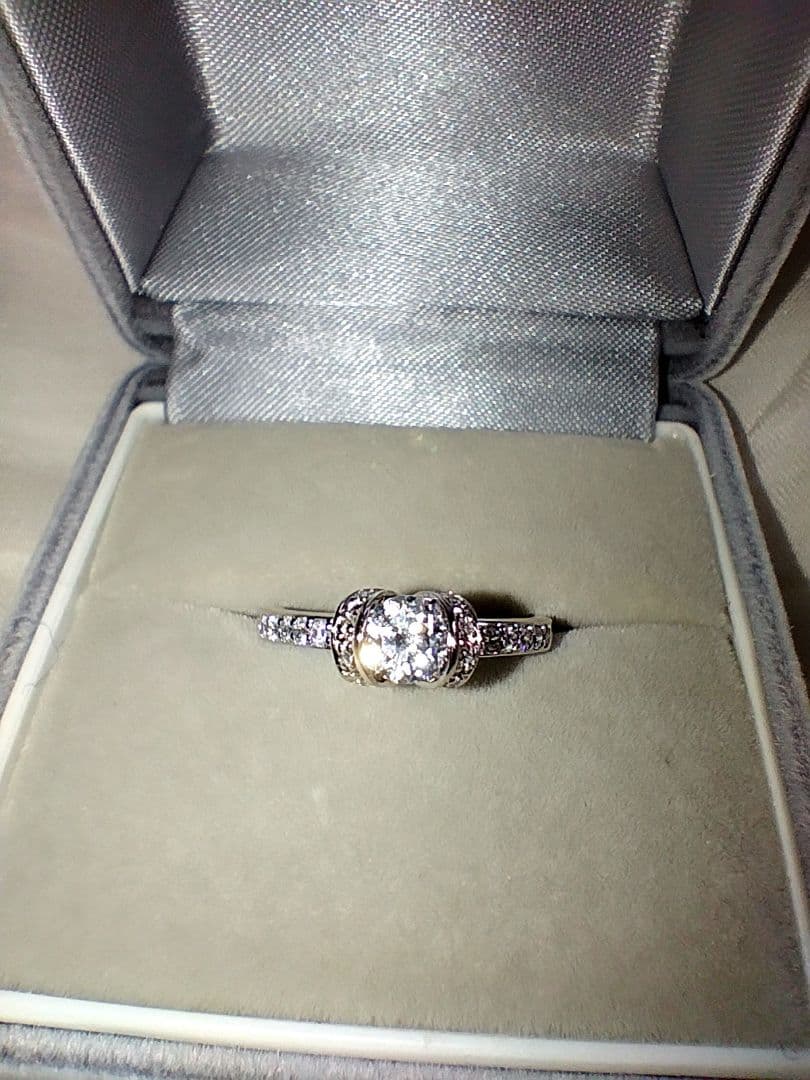 リボン　SILVERリング