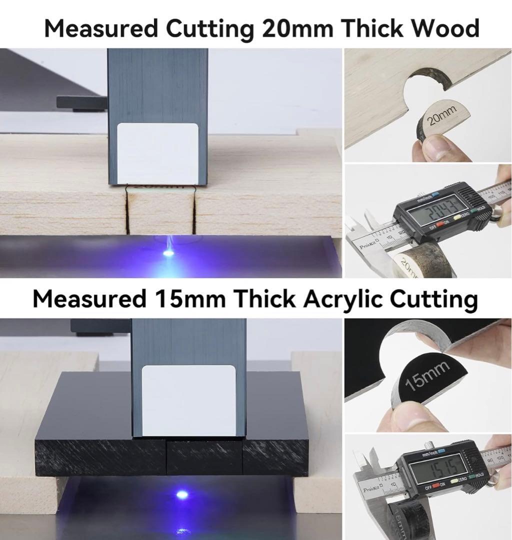 t*.様 ATOMSTACK P9 M50 0.06MM レーザー彫刻機
