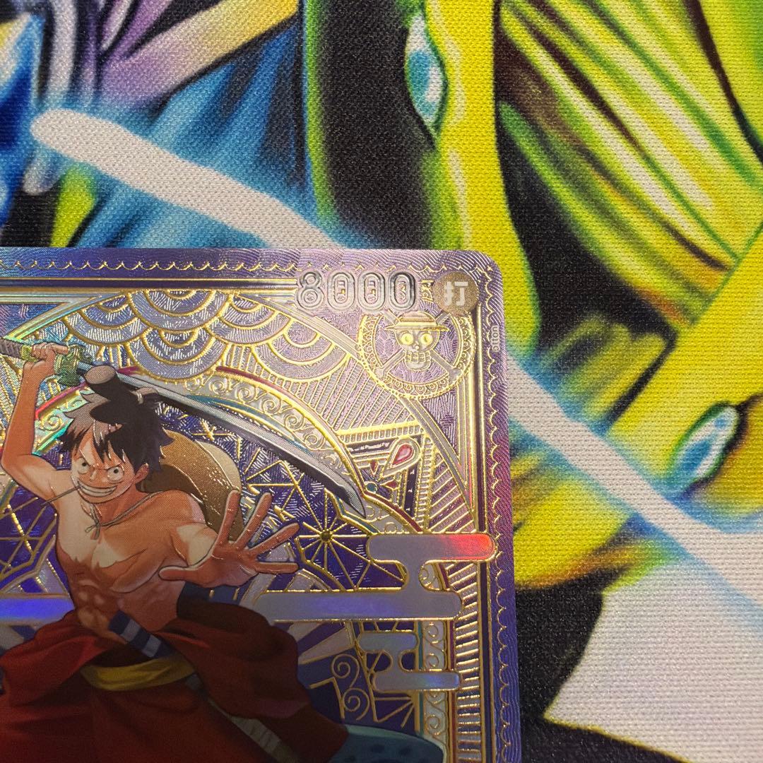 ワンピースカード　ルフィ太郎 SR SP(スペシャルカード) ST18-005