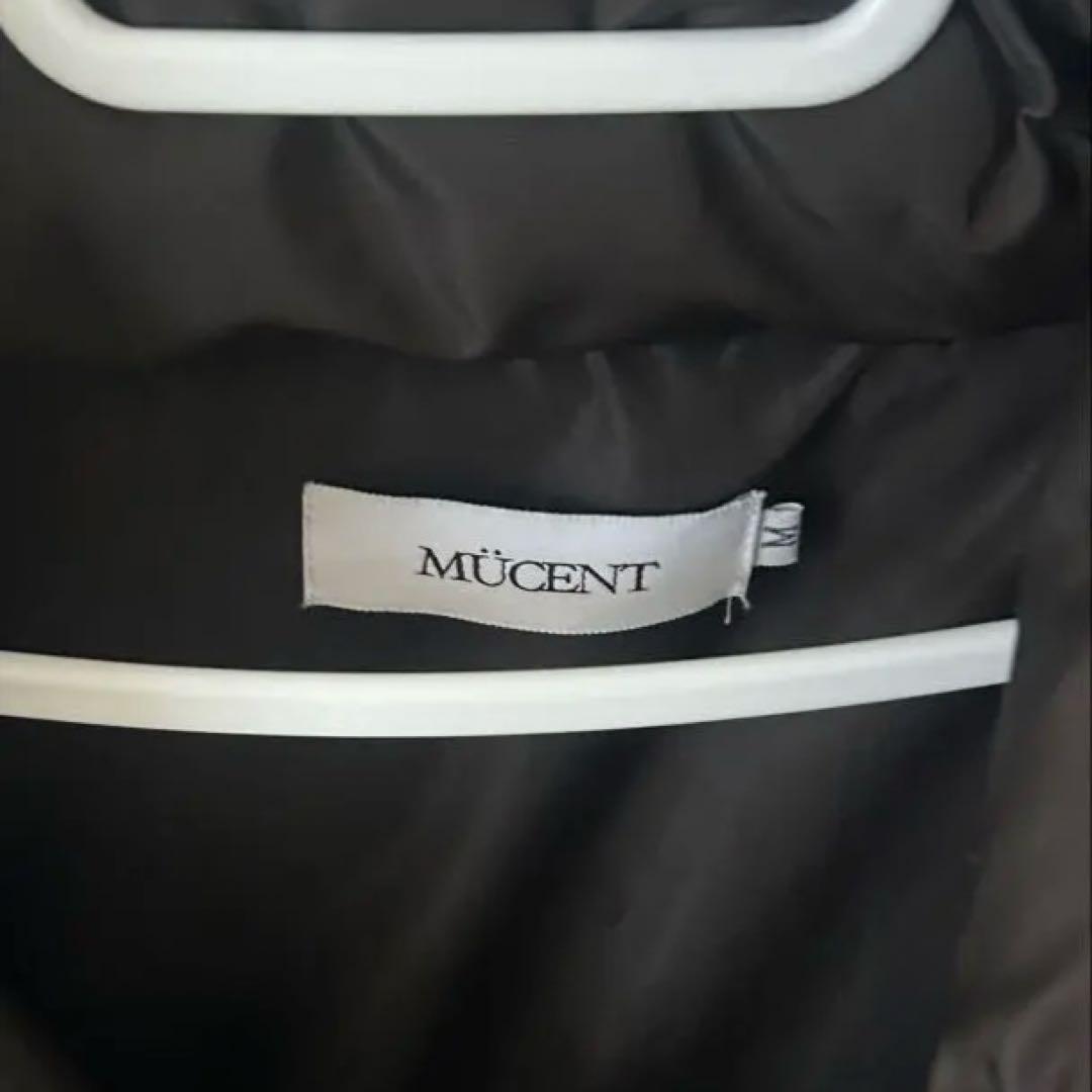 MUCENT 黒 ダウンジャケット