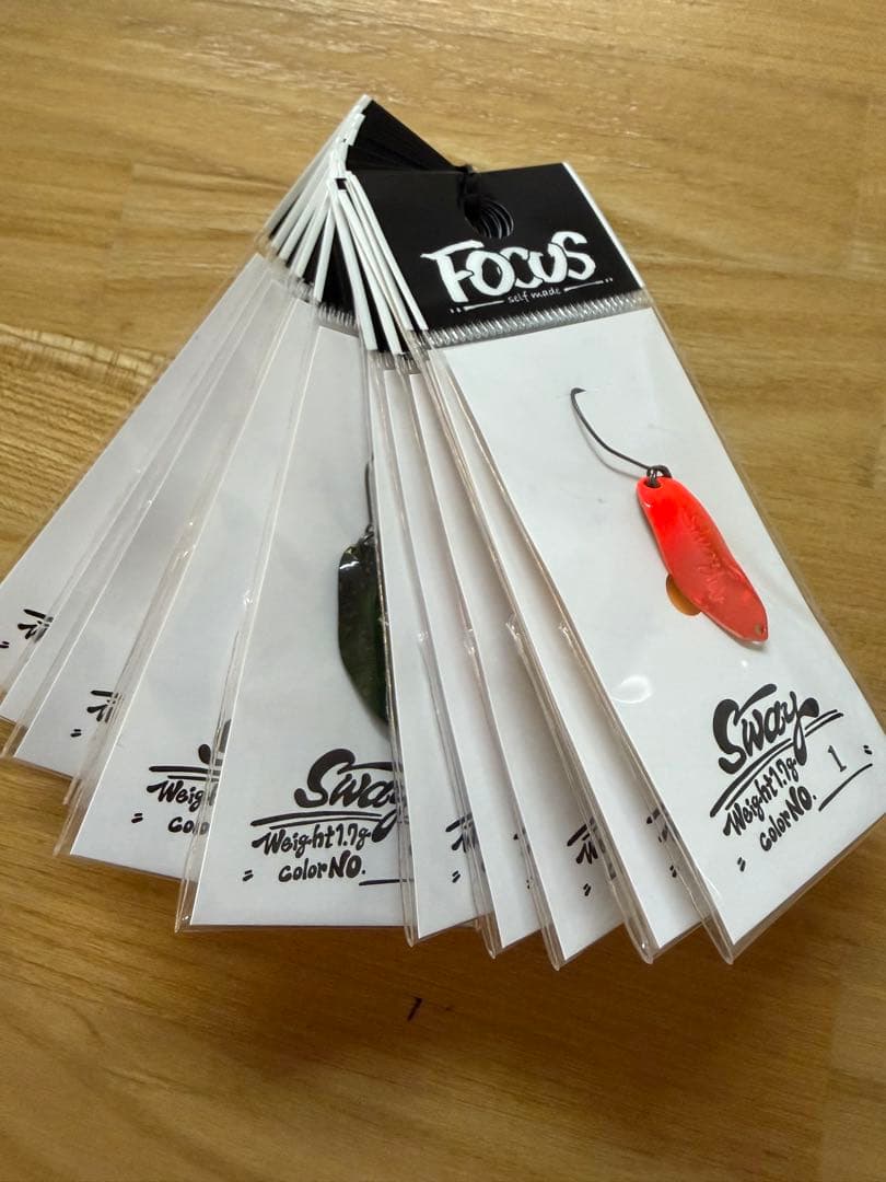 FOCUS SWAY スウェイ　1.7g 全色セット