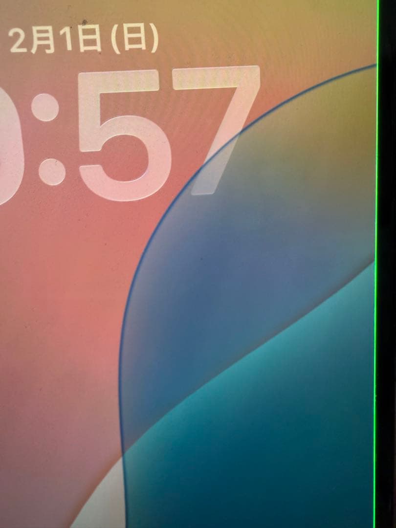 Apple iPhone15plus 画面にヒビあり 初期化済み バッテリー90