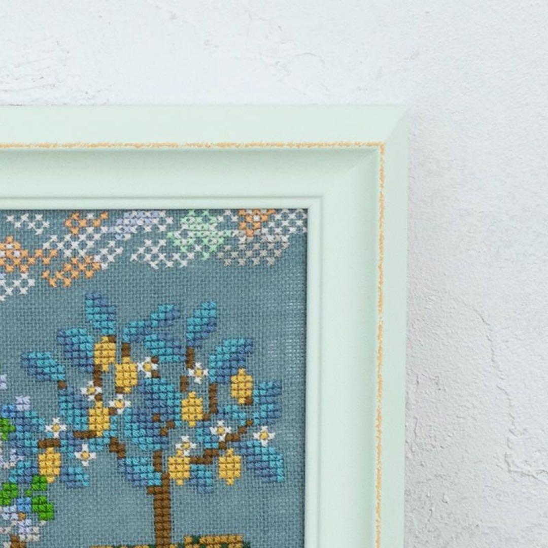 【ハッピーさん】Gera! クロスステッチキット「牧神の午後」 額セット
