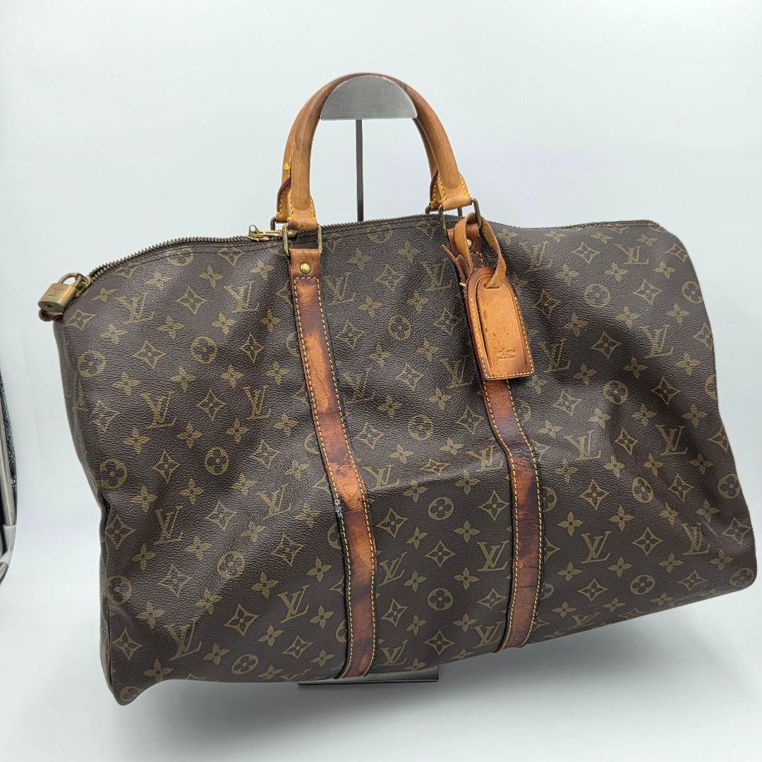 【訳あり】ルイ・ヴィトン　Louis Vuitton キーポル　ボストンバッグ