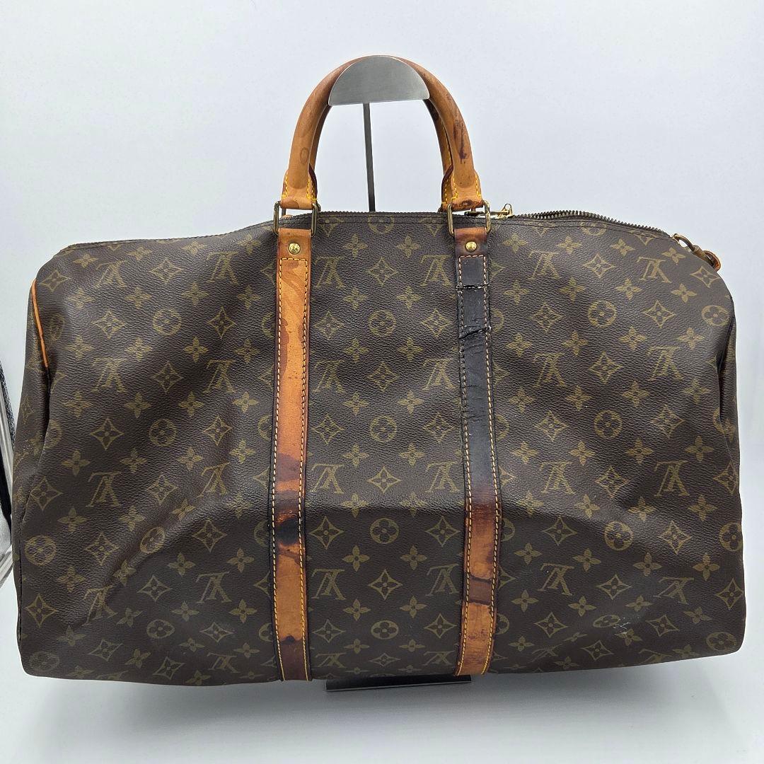 【訳あり】ルイ・ヴィトン　Louis Vuitton キーポル　ボストンバッグ