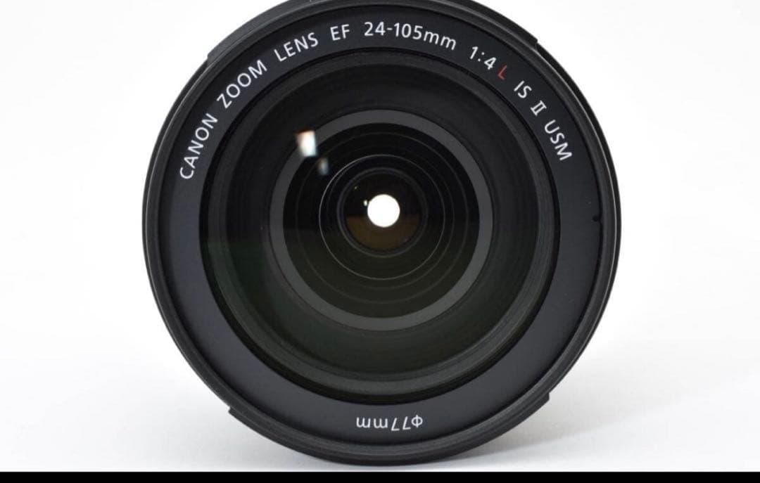 未使用に近い　Canon EF 24-105mm F4L IS II USM