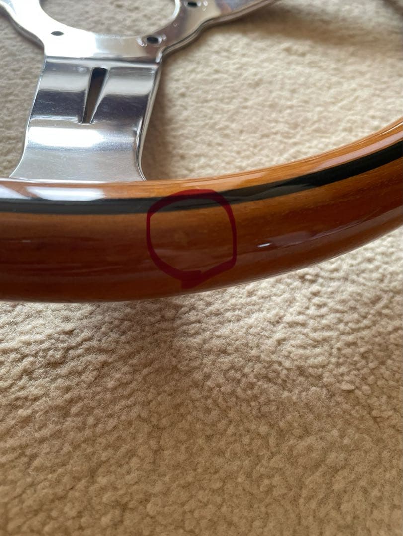 NARDI Classic 32.5Φ ウッドステアリング