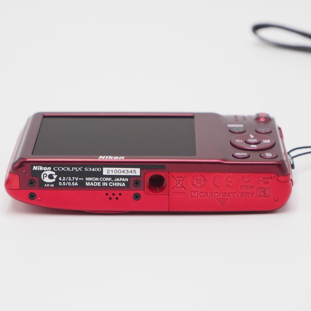 デジタルカメラ Nikon COOLPIX S3400 動作確認済み