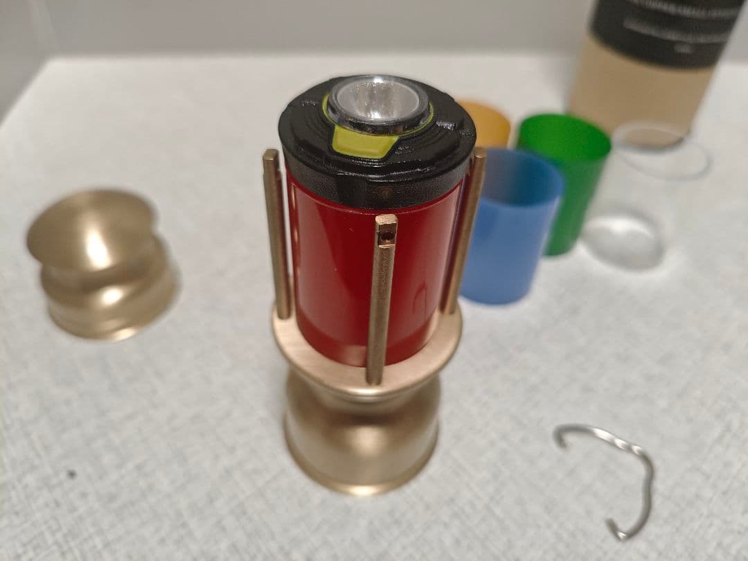 真鍮製ゴールゼロシェード カラーホヤセット