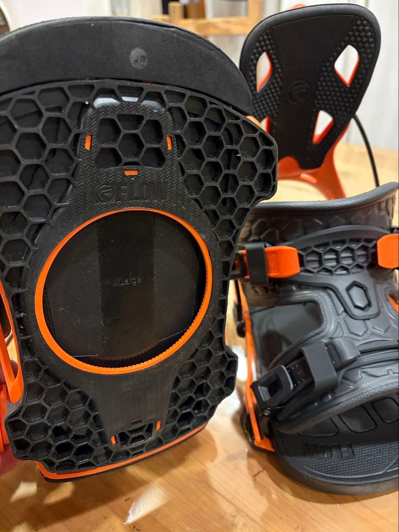 【美品】FLOW NX2 FUSION オレンジ サイズXL