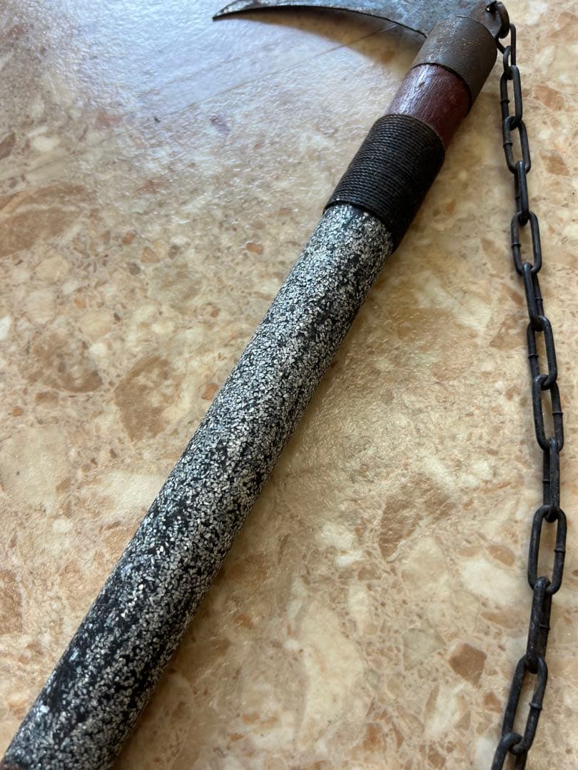 忍者　螺鈿　鎖鎌