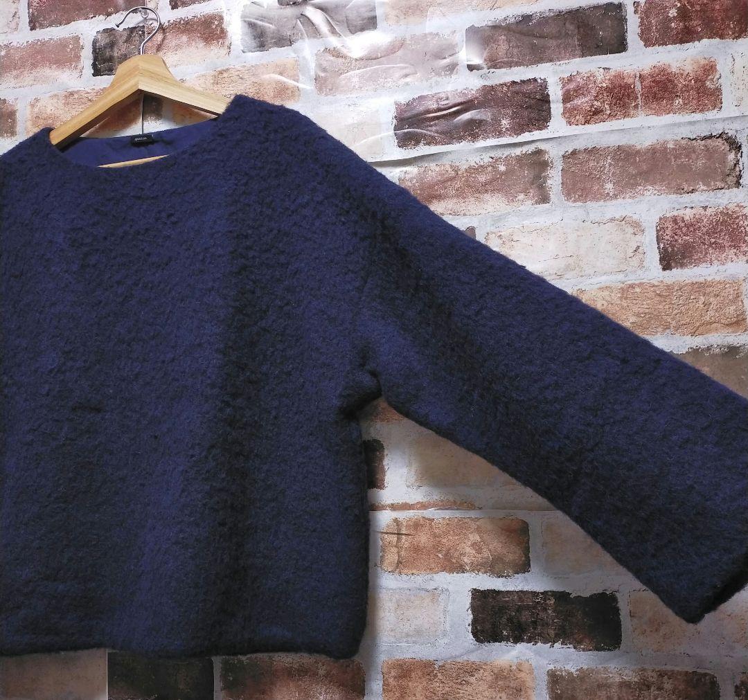 美品 apuntob / アプントビー アルパカ 起毛 ワイド プルオーバー