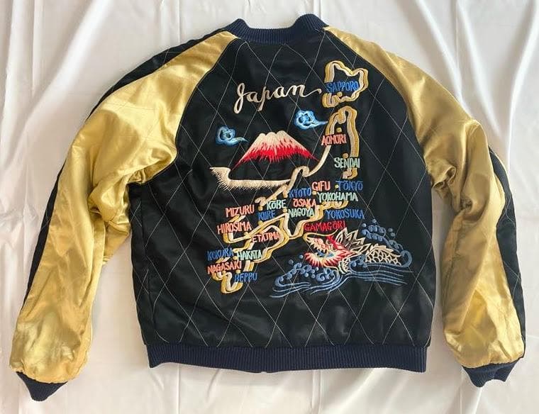 テーラー東洋 M品番 別珍 リバーシブル スカジャン