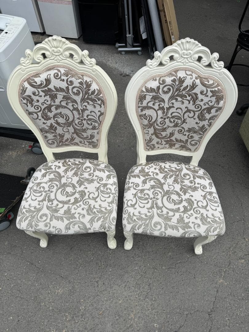 【R.K】椅子　2脚　セット　ｓ956