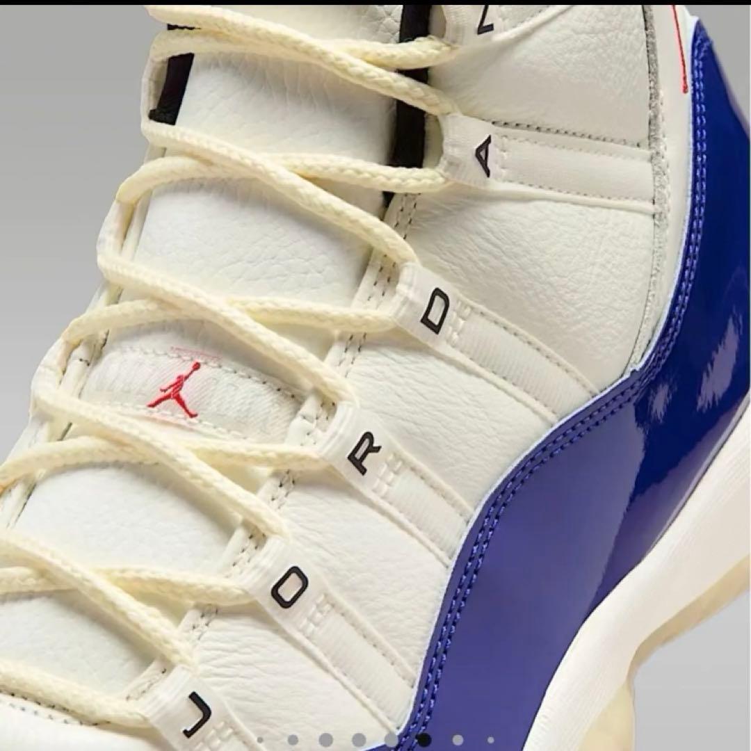 Air Jordan 11 ホワイト/ブルー 27cm 新品
