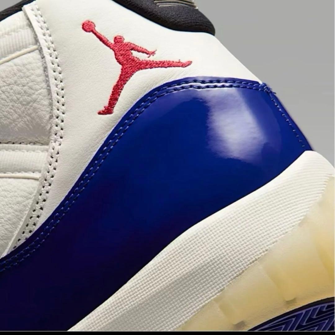 Air Jordan 11 ホワイト/ブルー 27cm 新品
