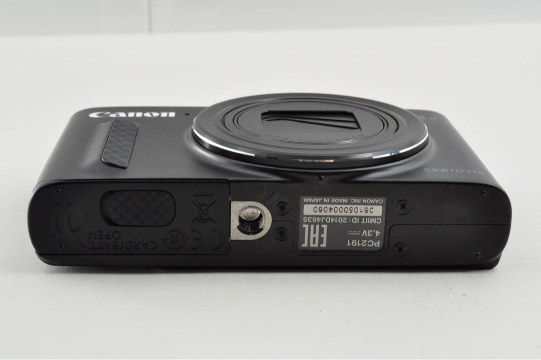 美品　Canon PowerShot SX610 HS ブラック コンデジ