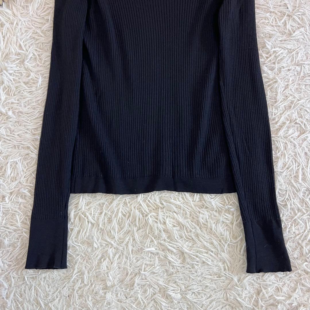 MARGARET HOWELL ジョンスメドレー リブ ハイネック ニット