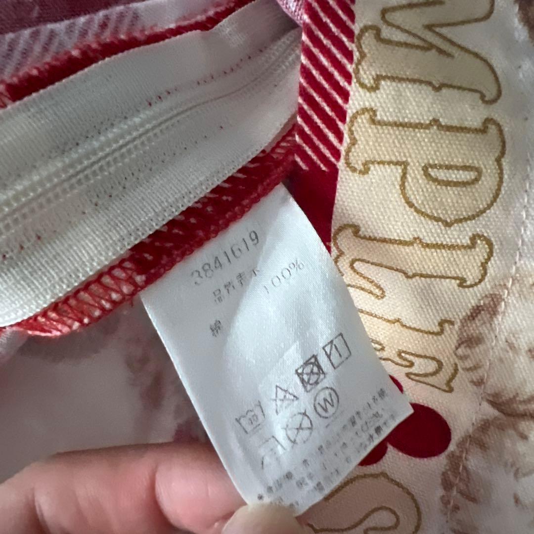 激カワ♡シャーリーテンプル♡プードル♡赤♡ワンピース♡