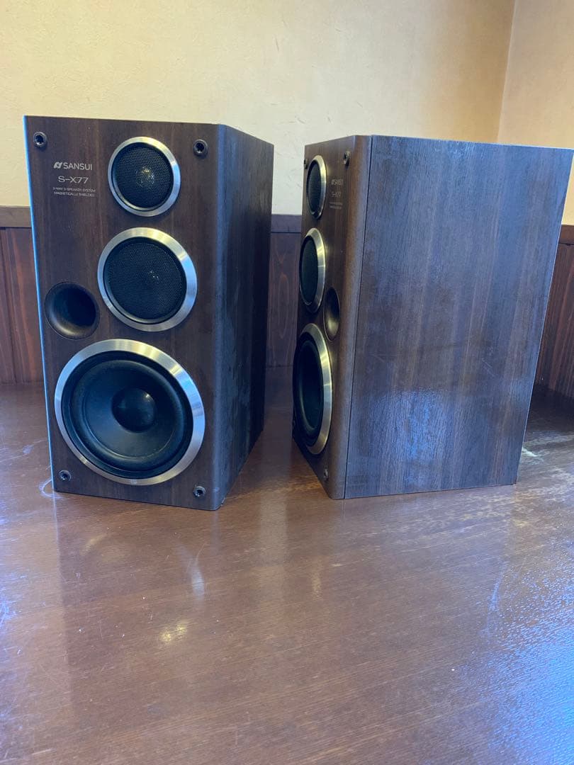 SANSUI S-X77 3ウェイスピーカー