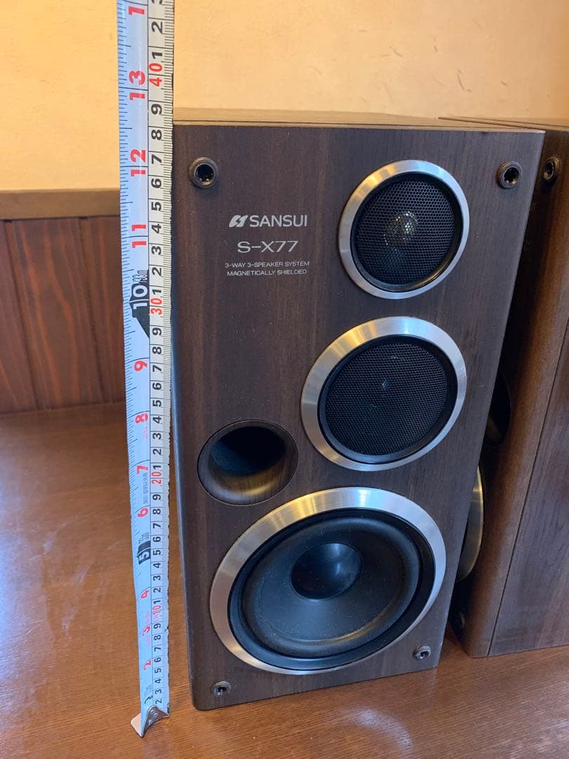 SANSUI S-X77 3ウェイスピーカー