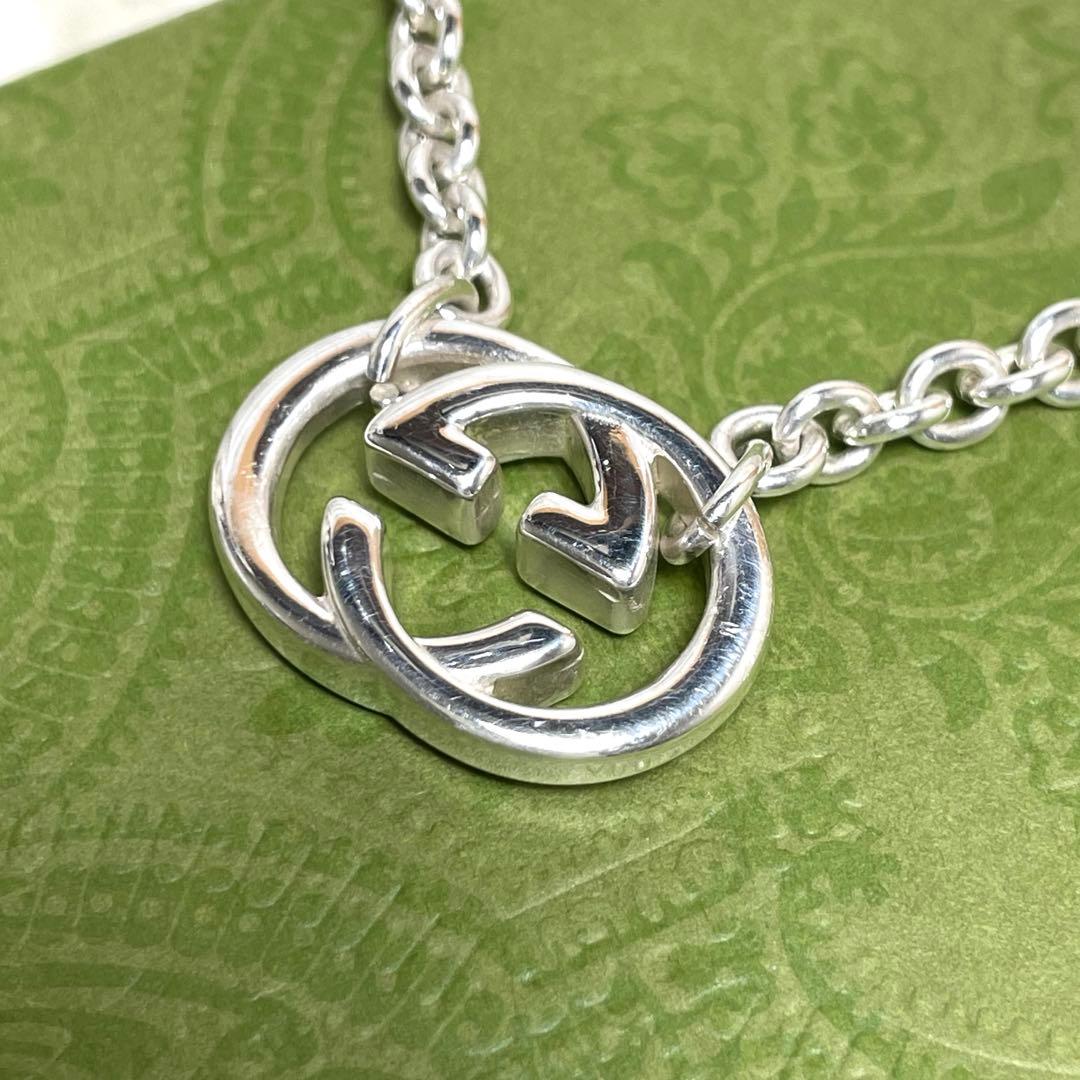 GUCCIグッチ インターロッキングGネックレス　フルセット　メンズ/レディース