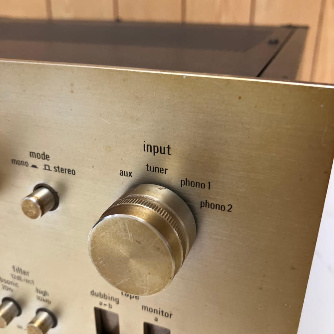 E64 【通電確認済】 TRIO トリオ KA-7500 プリメインアンプ