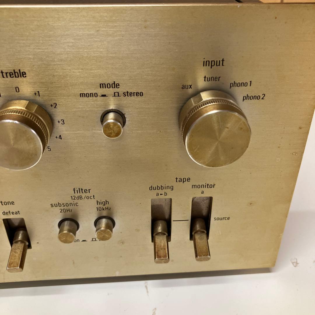 E64 【通電確認済】 TRIO トリオ KA-7500 プリメインアンプ