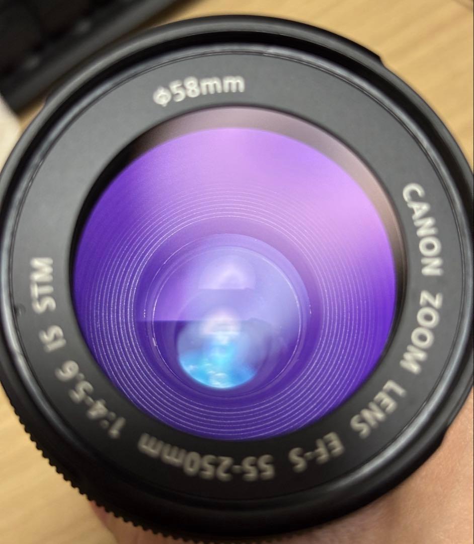Canon EF-S 55-250mm 4-5.6 is ズームレンズ