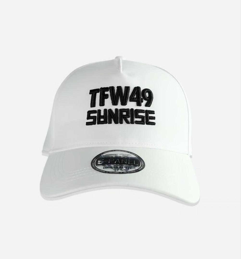 TFW49-SUNRISE 5-PANEL CAP ホワイト