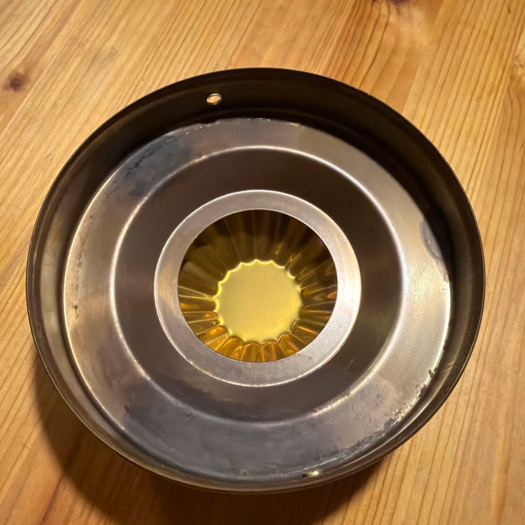 日本船燈 ニッセン石油ストーブ ゴールドフレーム IS-3用トップ装飾キャップ